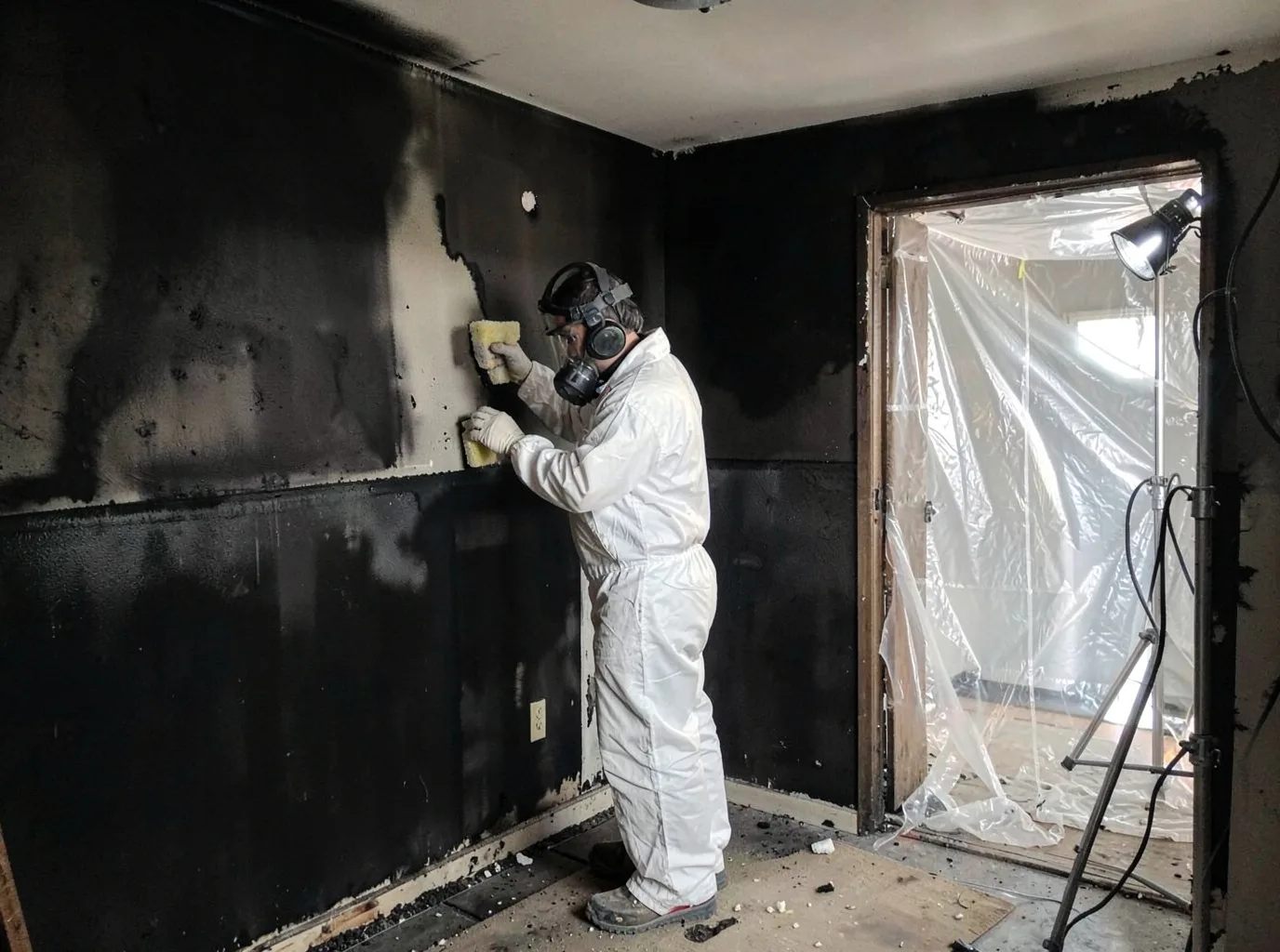 Fire Damage Restoration company in Luther, MI